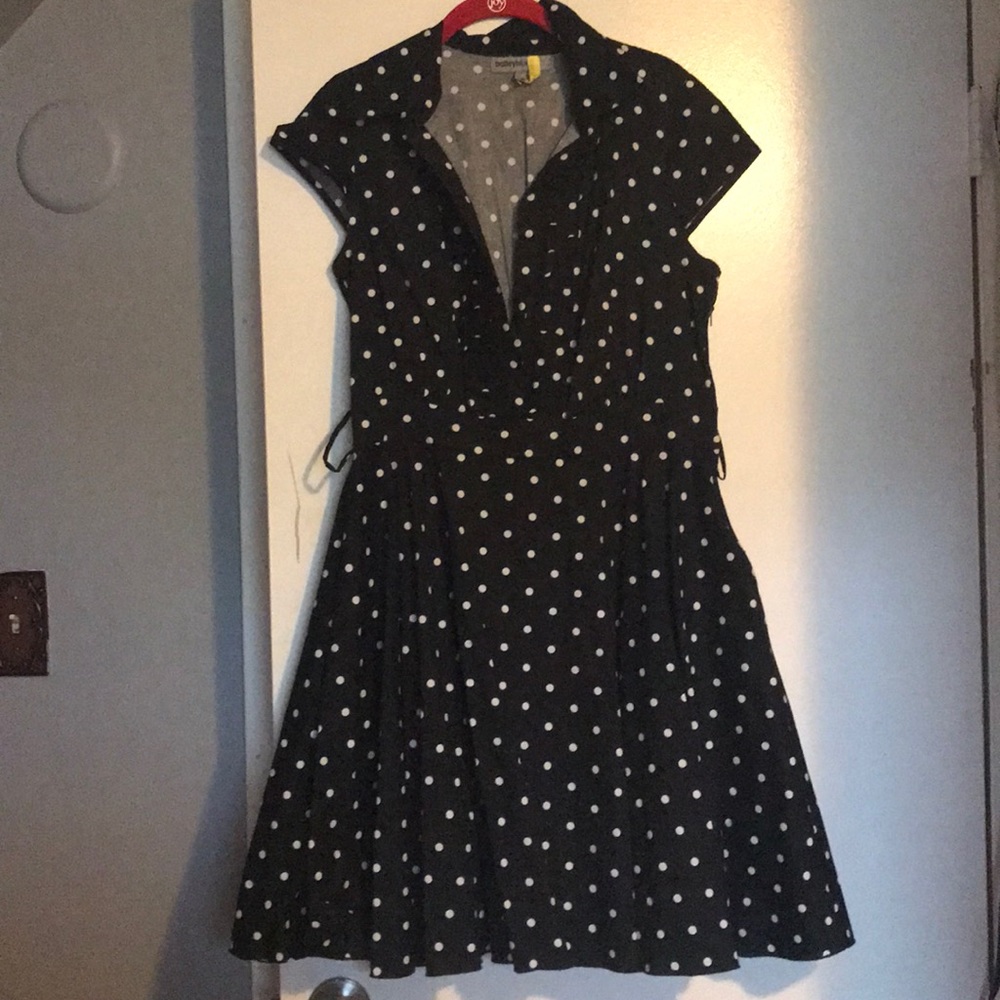 Vintage Style Polka Dot Dress